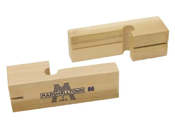 Marshalltown - Blocs à ficelle en bois dur 86, Lot de 2