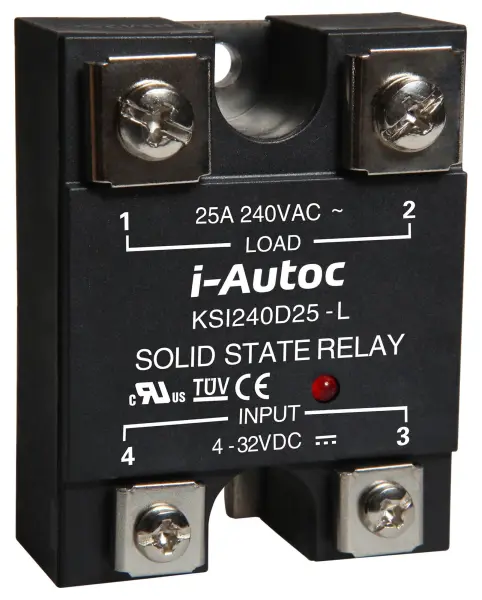 I-AUTOC Single Phase AC Output Solid State Zero Crossing Panel Mount Triac - 380V 10A