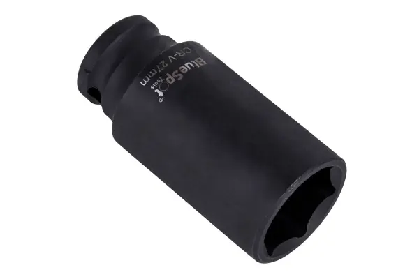 Blue Spot Tools Deep Impact Hex Socket, 27 mm, 1/2 Inch Drive