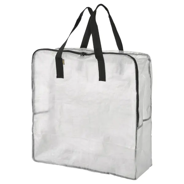 IKEA DIMPA Storage Bag, Transparent, 65x22x65cm (3 Pack)
