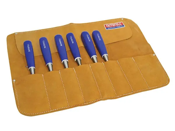 Faithfull Leerzen Chisel Roll, Waterafstotend, 33 x 47 cm