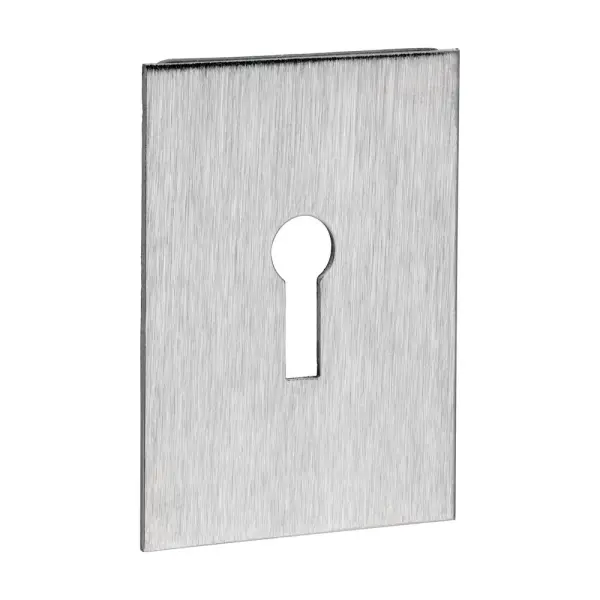 Timco Self-Adhesive Lock Escutcheon - Satin Stainless Steel