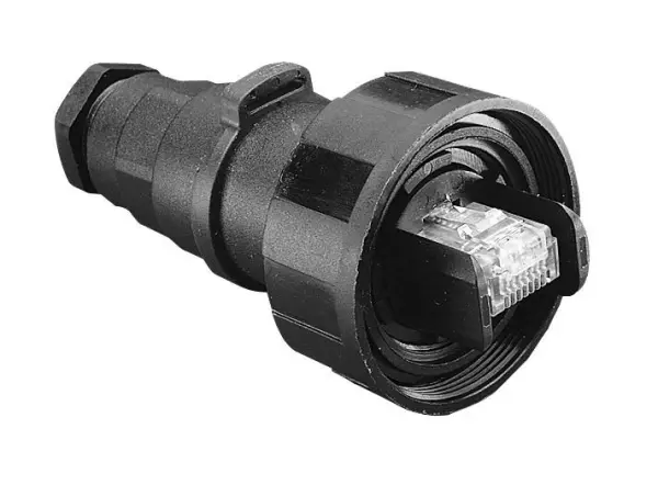 Bulgin RJ45 Cat6a Rewireable Flex Connector Plug