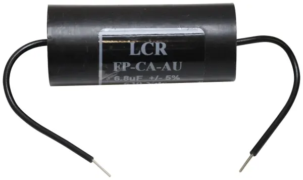 AMPOHM WOUND PRODUCTS DC Film Capacitor, 6.8 µF, 630 V, Polypropylene, Axial