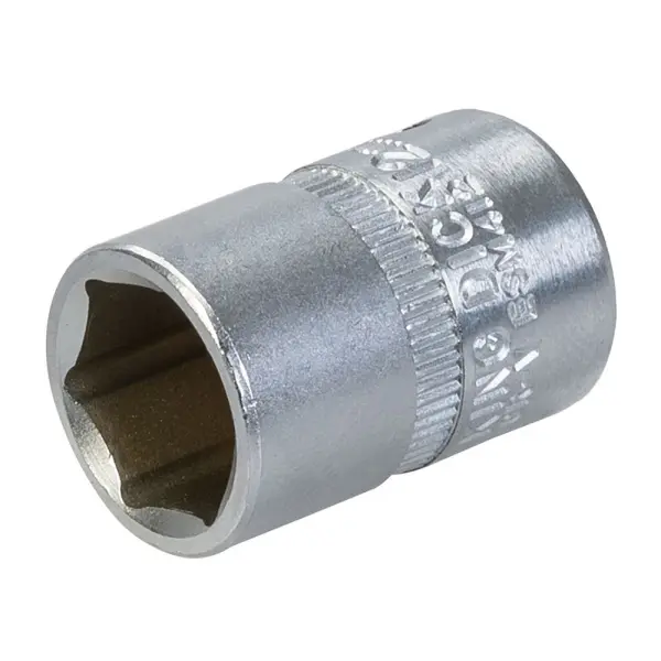 King Dick 1/4 Inch Drive 6-Point Socket 12mm