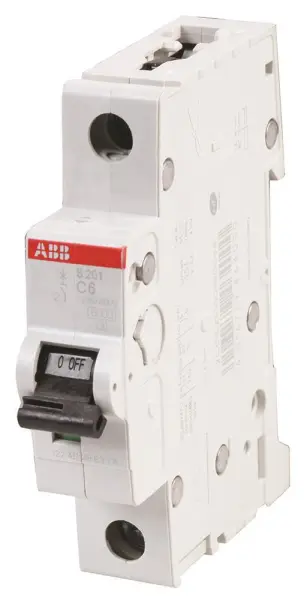 ABB 6A SP Jistič typu C, 1 pól, 277VAC