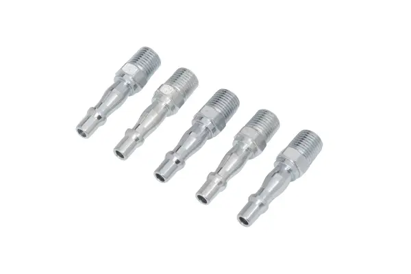 Blue Spot Tools 5-Piece 1/4″ BSP Male Air Fittings, Steel