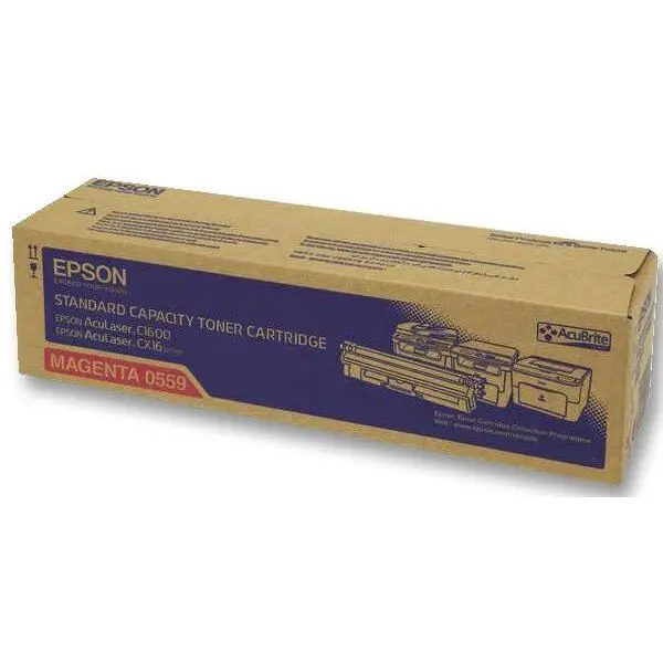 EPSON Standard Capacity Toner Cartridge, 1600 Pages - Magenta