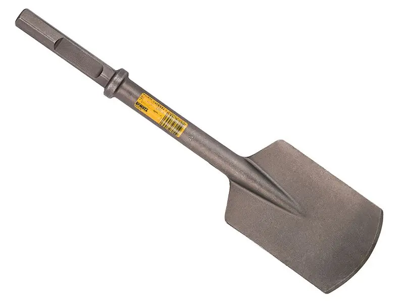 Dewalt Steel Clay Spade, 30kg, 140 x 540mm