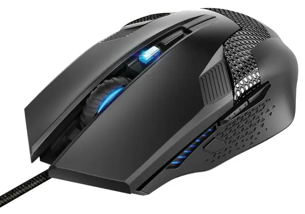 TECKNET Raptor 6-knoppen Gaming Muis, 3200dpi, Zwart