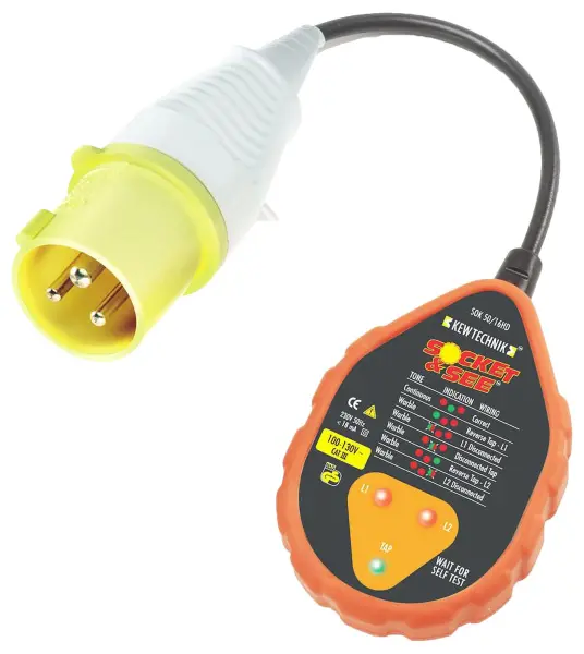 Socket & See SOK50/16HD 110V Industrial Socket Tester