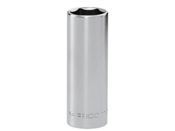 Facom 6-Point Deep Socket, 1/4in Drive - 13mm
