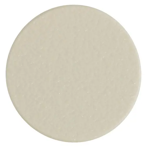 Timco Tapas Autoadhesivas de Cubierta, Marfil, Acabado Mate, 13mm (Pack de 112)