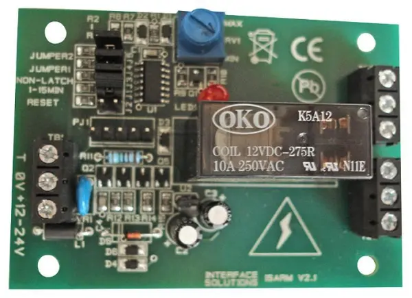Module de relais avancé 0-15 min INTERFACE SOLUTIONS