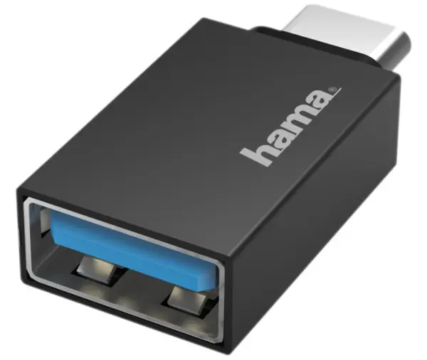 HAMA OTG Adapter USB-C go USB 3.0, Dearadh Comhbhrúite
