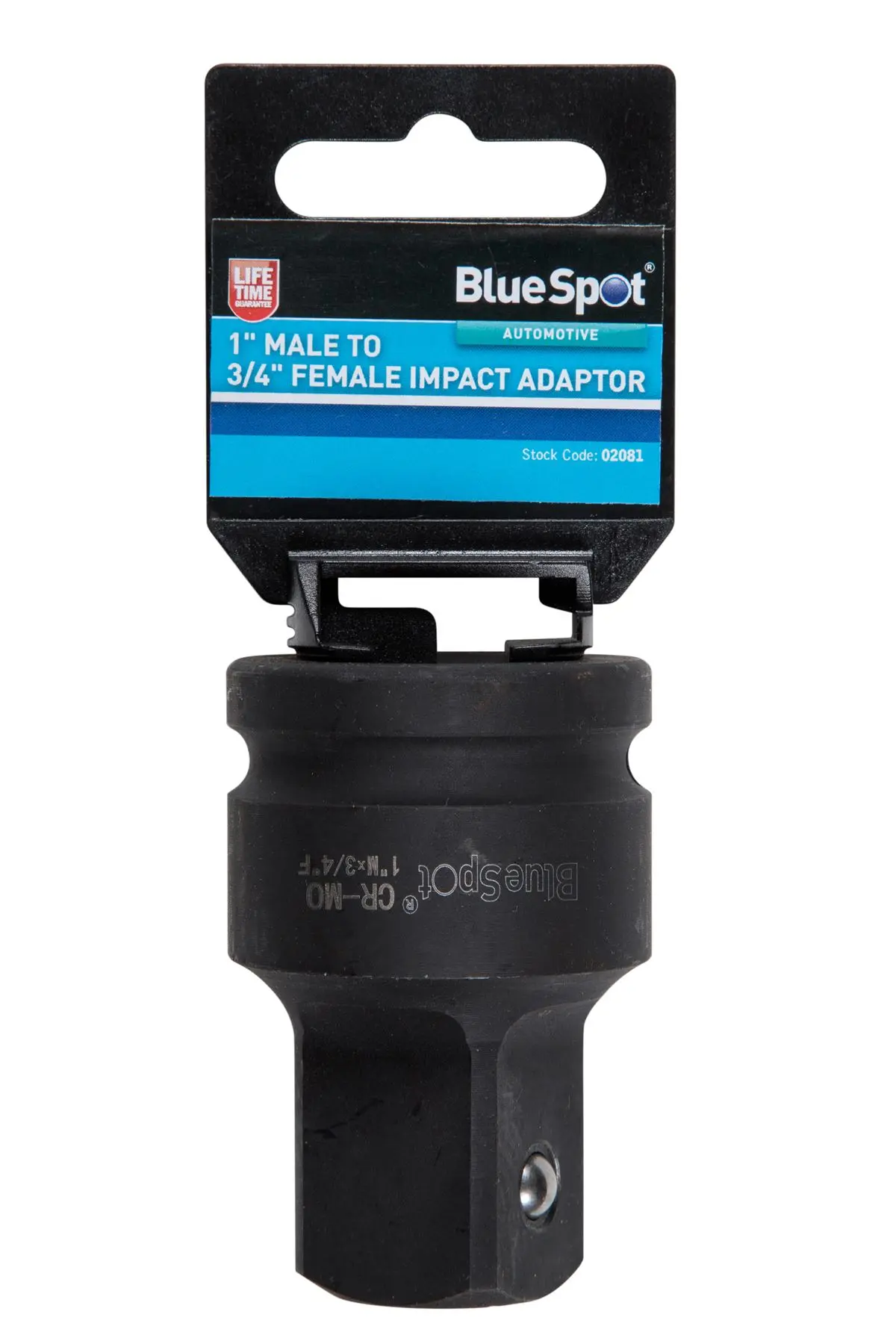 Blue Spot Tools 3/4″ to 1″ Impact Adaptor, Chrome Molybdenum