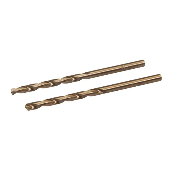 Silverline M35 Cobalt Drill Bits 2-Pack, 3.5mm