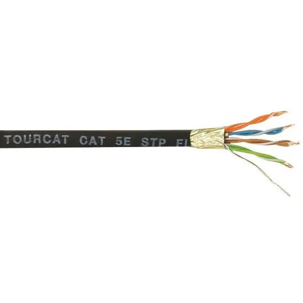 Van Damme TourCat Cat5e Flexible F/UTP Cable 100m Reel