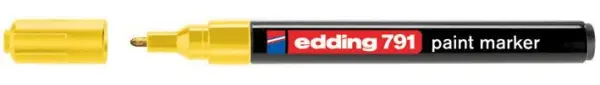 EDDING 791 Fine Bullet Tip Paint Marker - Yellow