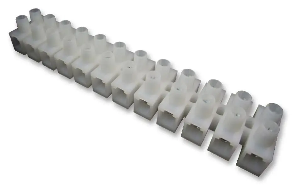 CAMDENBOSS CTSN435/12 - Τερματικό Μπλοκ 12-θέσιο 65A με Προστασία Καλωδίων