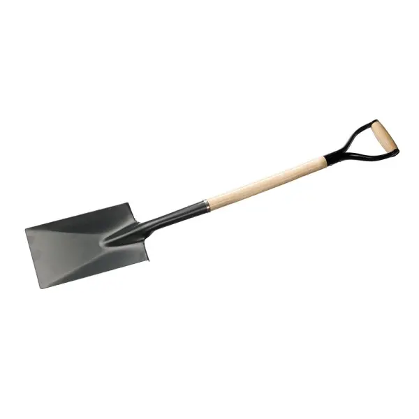 Silverline Digging Spade, 1100mm, Hardened Steel & Wooden Shaft