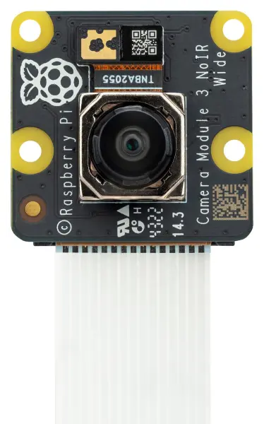 Raspberry Pi Camera Module 3, NoIR, Wide Angle, 12MP