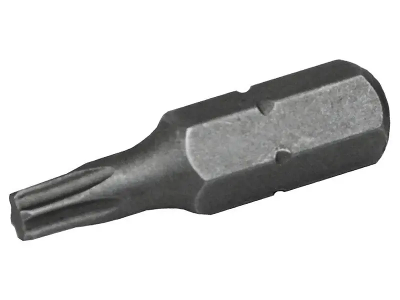Faithfull - Bit Pemutar Skru Torx Keluli Gred S2 TX30 x 25mm (Pek 3)