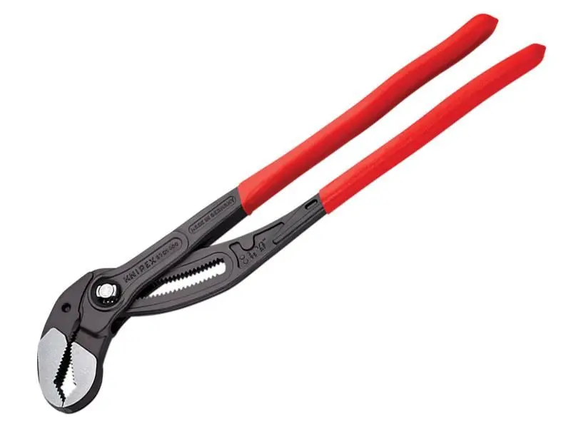 Knipex Cobra XL Pipe Wrench & Pump Pliers with PVC Grip, 400mm