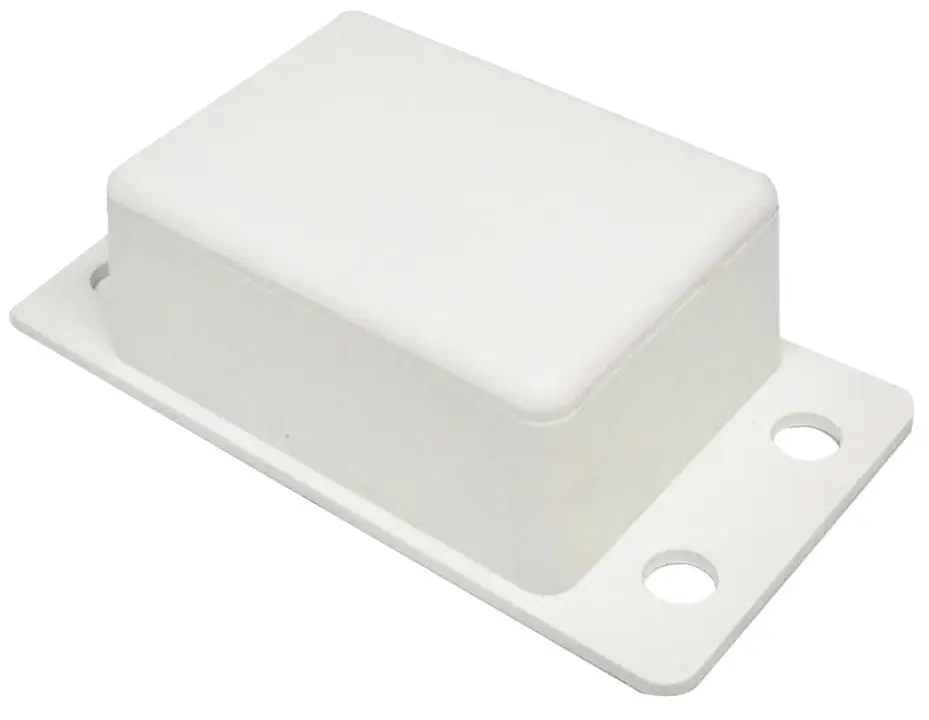 EVATRON Scatola d'Incastro ABS Flangiata, da Parete, 29x18x41mm, Bianca