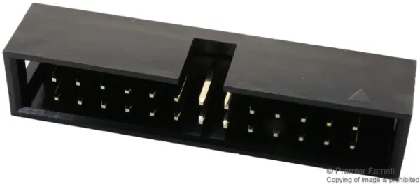 En-tête vertical MULTICOMP PRO 2,54 mm 2 rangées 26 broches