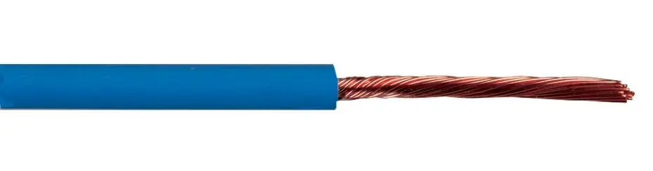 PRO POWER Tri-Rated Switchgear Wire, 0.50mm², Blue, 500m Reel