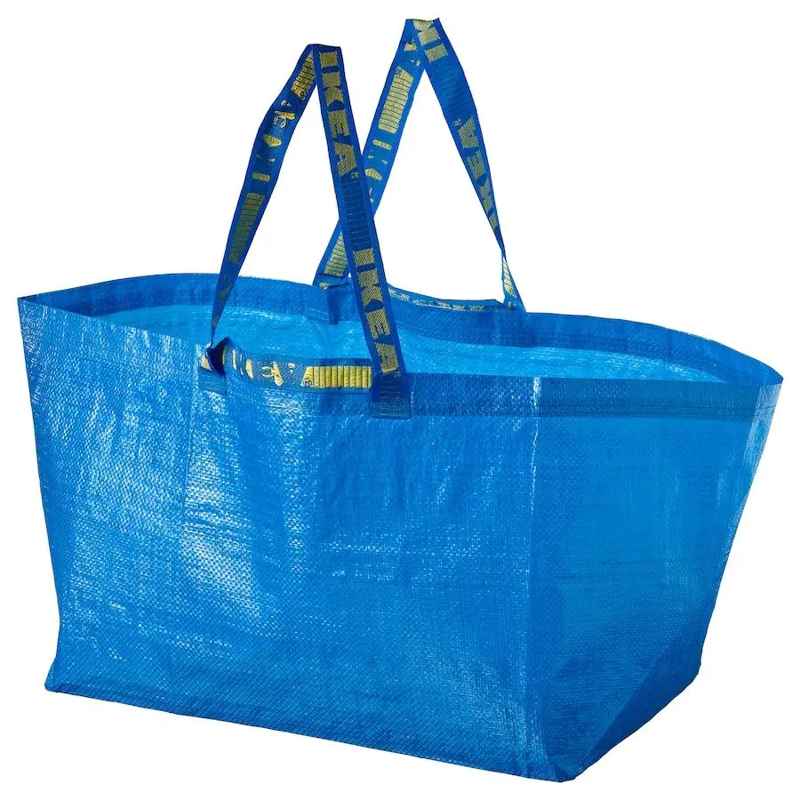 Sac de transport IKEA FRAKTA Bleu, 55x37x35cm, 71 litres