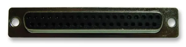 MH Connectors 37-Pin D-Sub Sockets, Solder Cup, Pack of 5