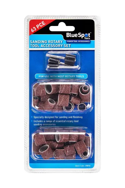 Blue Spot Tools 63件旋转工具打磨配件套装