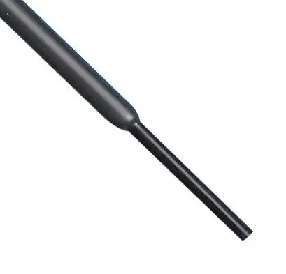 TE CONNECTIVITY RAYCHEM Heat Shrink Tubing 2:1 Shrink Ratio, 1.2m - Black 3.2mm