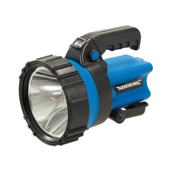 Silverline 5W Rechargeable Torch, 200 Lumen, Li-ion Battery