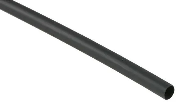 HiLo 2mm Black Heat Shrink Sleeve, Polyolefin, 2:1 Ratio, 100m
