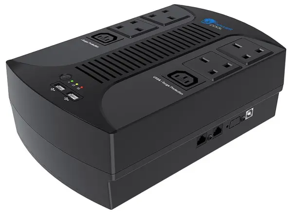 Powercool 850VA / 510W Desktop UPS Uninterruptible Power Supply