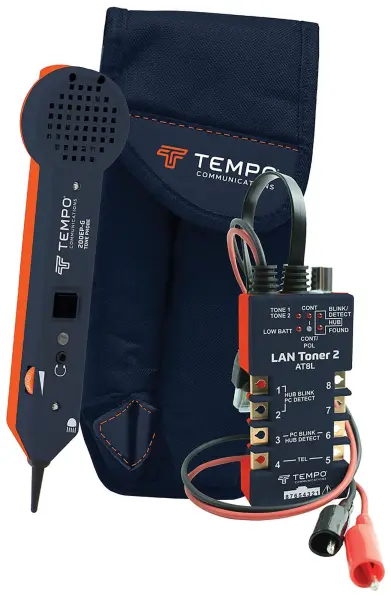 TEMPO AT8LK LAN Tone and Probe Tester Kit