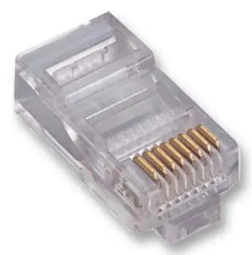MULTICOMP RJ45 8P8C Modular Plug, Πολυανθρακικός