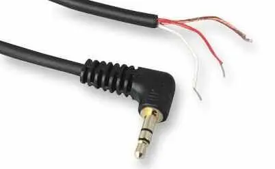 PRO SIGNAL 3.5mm Στερεοφωνική Γρίλια σε Γυμνά Ακροπύρηνα, 1m Μαύρο