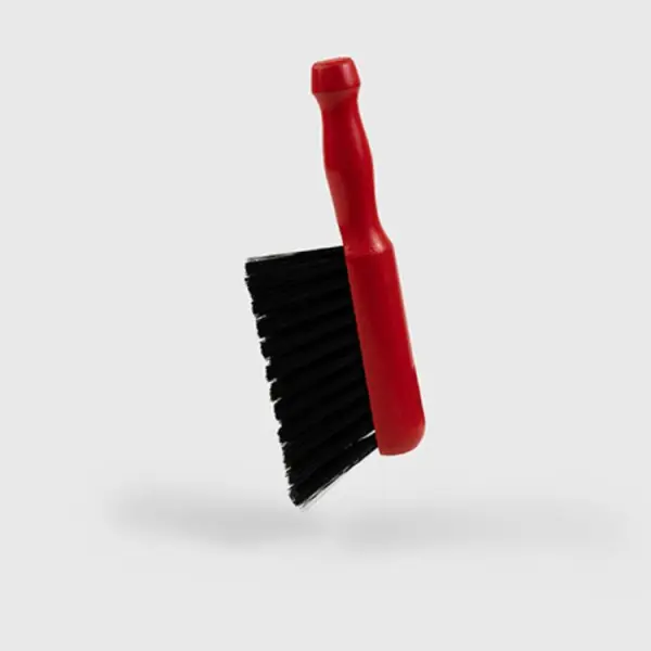 Raraion Banister Brush Red with Synthetic Soft Black Coco