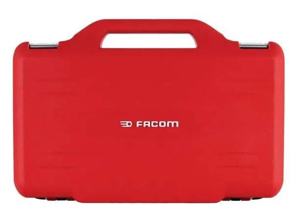Facom 100-Piece 1/4in & 1/2in Drive Socket Set in Twin Case