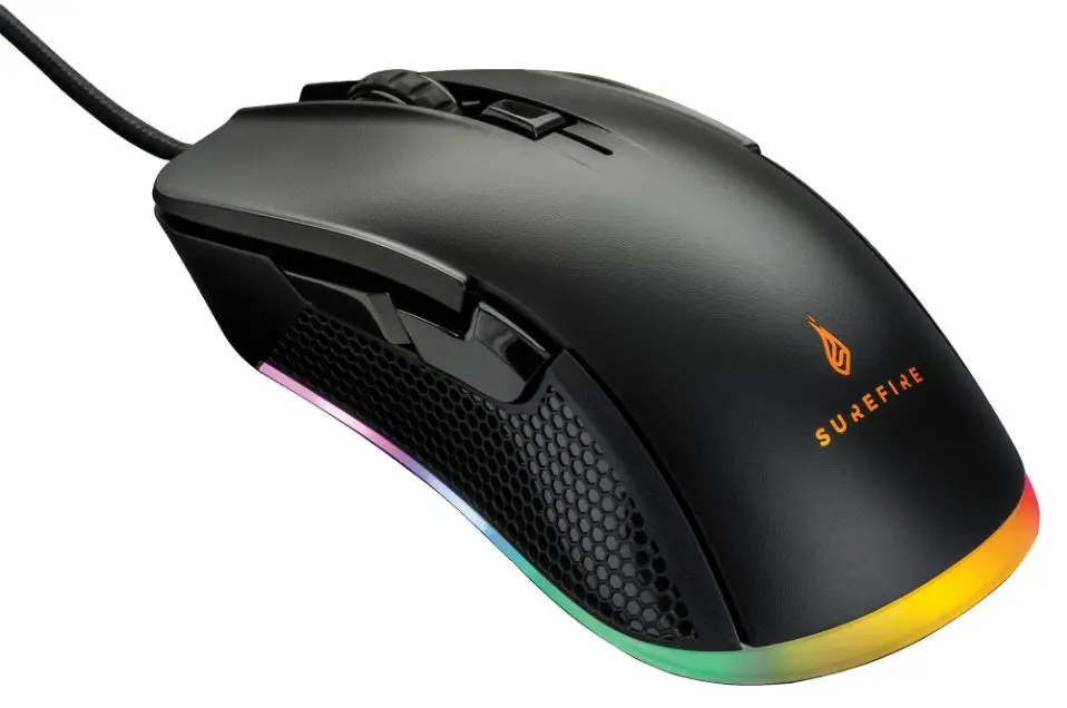 SUREFIRE Buzzard Claw 6-Button RGB Gaming Mouse