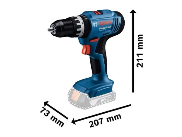 Bosch GSB 18V-25 Professional Combi Drill 18V Bare Unit