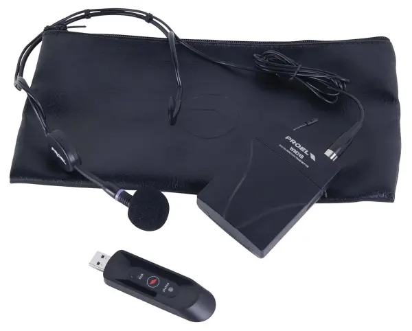 PROEL U24B 2.4GHz Wireless Bodypack Transmitter with Headset Mic