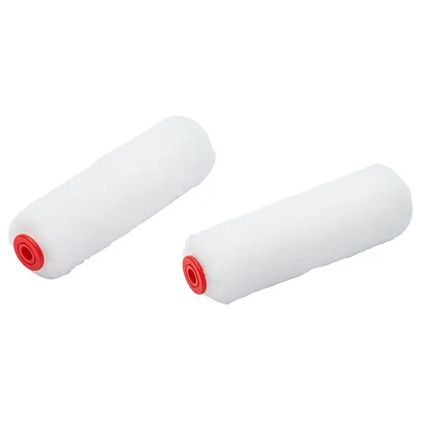 PRODEC ADVANCE Ice Fusion 100mm Medium Pile Mini Paint Roller Refills, 2 Pack