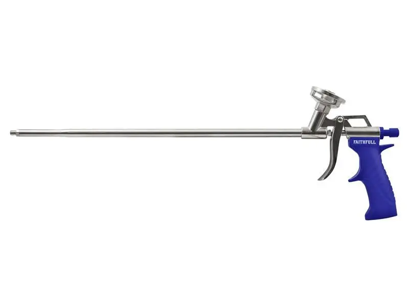 Faithfull Langrohr-Schaumpistole – 500mm Reichweite