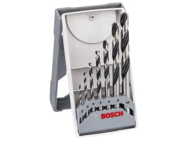 Bosch HSS Twist PointTeQ Drill Bit Set, 7-Piece