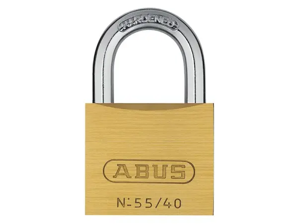 ABUS 55/40 真鍮製 南京錠 キー番号5402 38mm